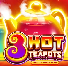 3 Hot Teapots — Slot Icon Set Crown Green