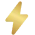 Lightning Icon — Symbol of Speed and Instant Action Crown Green