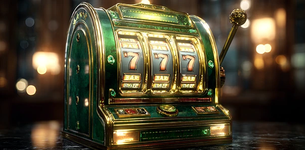 CrownGreen slot machine interface